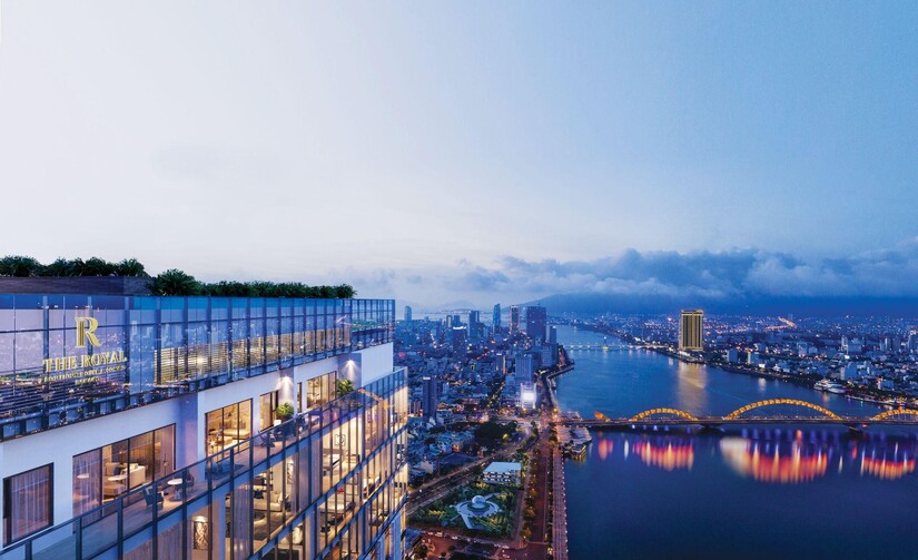 bất động sản hạng sang Không gian sống sang trọng với tầm view đắt giá tại The Royal – Boutique Hotel & Condo Danang.