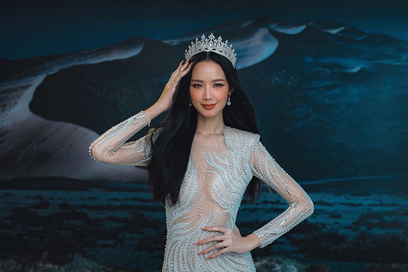 Á hậu Bảo Ngọc rạng rỡ cùng thí sinh Hoa hậu Liên lục địa 2022