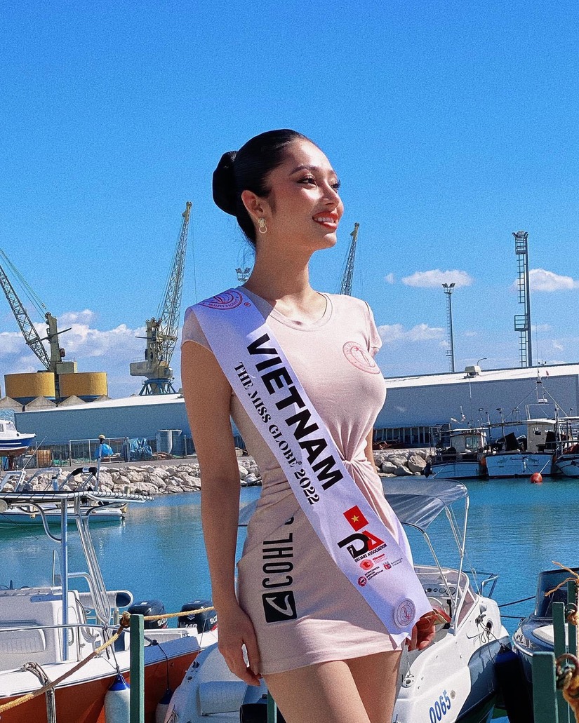 Lâm Thu Hồng bị thất lạc hành lý, 4 ngày chỉ mặc duy nhất một bộ đồ khi đến Dubai thi The Miss Globe 2022