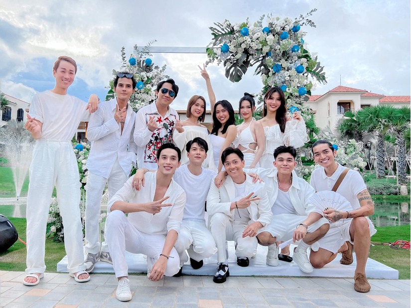 Dàn sao Việt dự tiệc Pre-wedding của Diệu Nhi - Anh Tú tại resort ở Phan Thiết