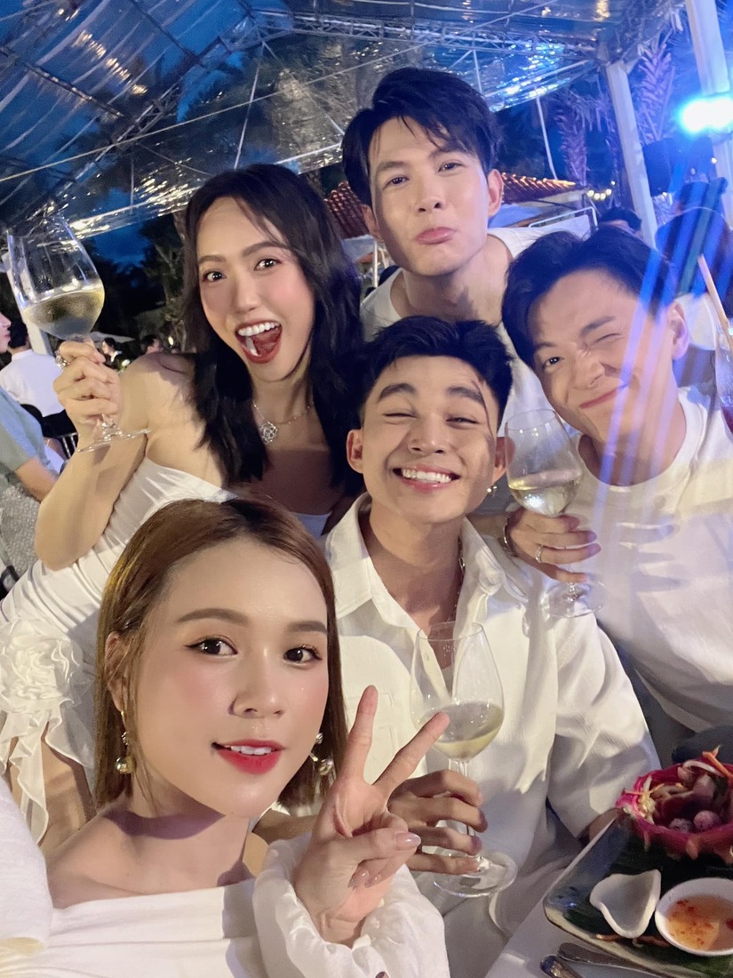Dàn sao Việt dự tiệc Pre-wedding của Diệu Nhi - Anh Tú tại resort ở Phan Thiết