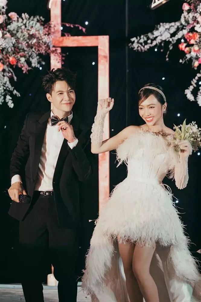 Loạt sao Việt quậy tới bến trong đám cưới Diệu Nhi - Anh Tú