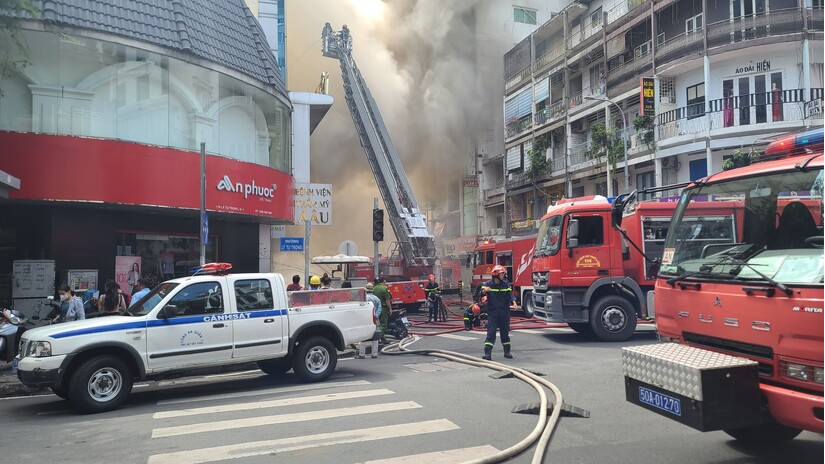Vụ cháy quán bar gần chợ Bến Thành: Đã xác định nguyên nhân ban đầu