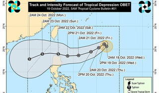Biển Đông có thể đón thêm một cơn bão vào cuối tháng 10