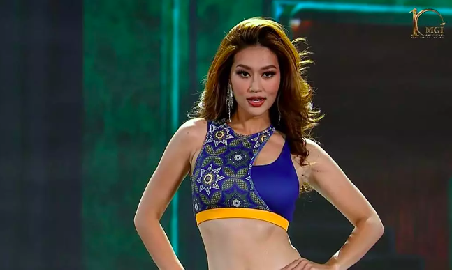 Thiên Ân bùng nổ nhan sắc tại bán kết Miss Grand International 2022