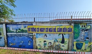 Quảng Nam: Trường học “cầu cứu” vì bức tường hơn 140m có nguy cơ sập bất cứ lúc nào