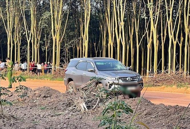 Bắt kẻ đập phá ô tô, dùng cuốc sát hại dã man chủ xe ở Bình Phước