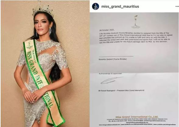 Công bố tân Á hậu 5 Miss Grand 2022, không phải Thiên Ân