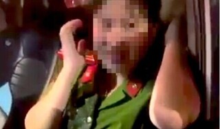 Cách chức nữ thiếu tá công an say xỉn lái xe gây tai nạn liên hoàn ở Gia Lai