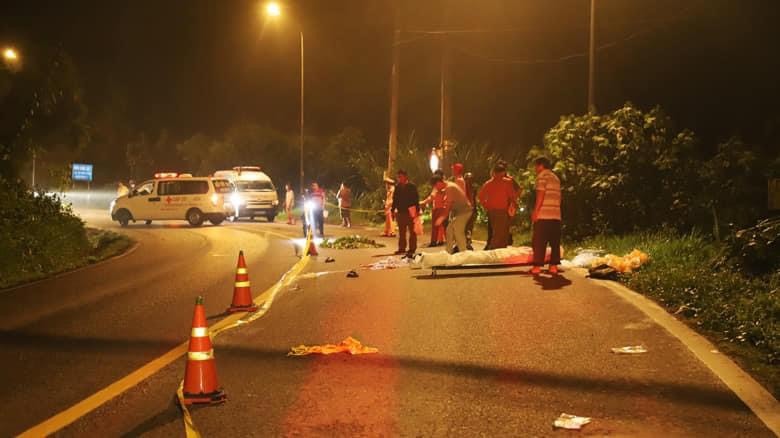 Truy tìm tài xế xe ô tô gây tai nạn ở đèo Bảo Lộc khiến 2 người tử vong rồi bỏ trốn