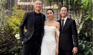 Tăng Thanh Hà diện váy cưới tổ chức tiệc kỷ niệm 10 năm ngày cưới bên ông xã Louis Nguyễn