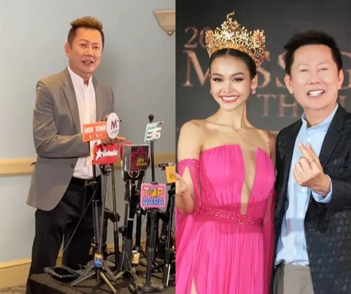 Ông Nawat muốn trao lại bản quyền Miss Grand Thailand cho 'gà cưng' Engfa Waraha