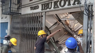 Chùm ảnh tang thương động đất Indonesia, khiến 162 người thiệt mạng