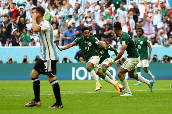  Ả -rập- xê –út đánh bại Argentina ở trận mở màn World Cup 2022
