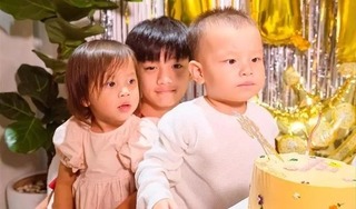 Hồ Ngọc Hà xúc động khi được 3 con tổ chức sinh nhật sớm 