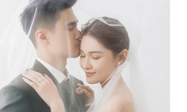 Á hậu Thùy Dung và bạn trai doanh nhân tung ảnh cưới cực ngọt