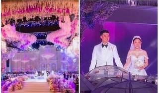 Lóa mắt trước siêu đám cưới 100 tỷ của con gái đại gia Kiên Giang