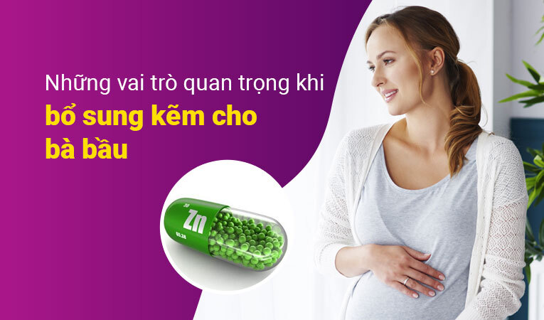 Bổ sung kẽm cho bà bầu 