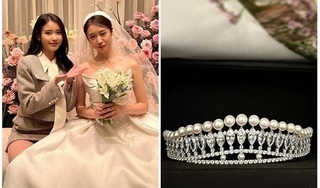 IU tặng Jiyeon (T-ara) vòng ngọc trai giá trị 'khủng' nhân ngày cưới
