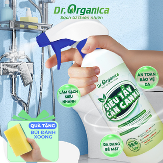 Dr. Organica - Siêu tẩy cặn canxi, sạch từ thiên nhiên, an toàn cho mọi nhà