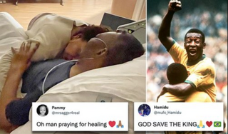 Thông tin mới nhất về sức khỏe của 'Vua bóng' đá Pele