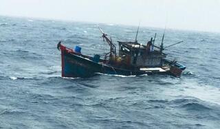 Cứu sống 8 ngư dân của tàu cá bị chìm trên biển Khánh Hòa