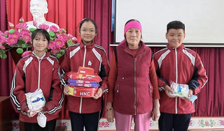 Quảng Ninh: Ba học sinh lớp 6 cứu cụ bà 85 tuổi mắc kẹt dưới mương nước lạnh