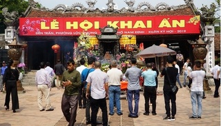 Nam Định tổ chức lễ hội khai ấn đền Trần trở lại sau 3 năm tạm dừng vì dịch Covid-19