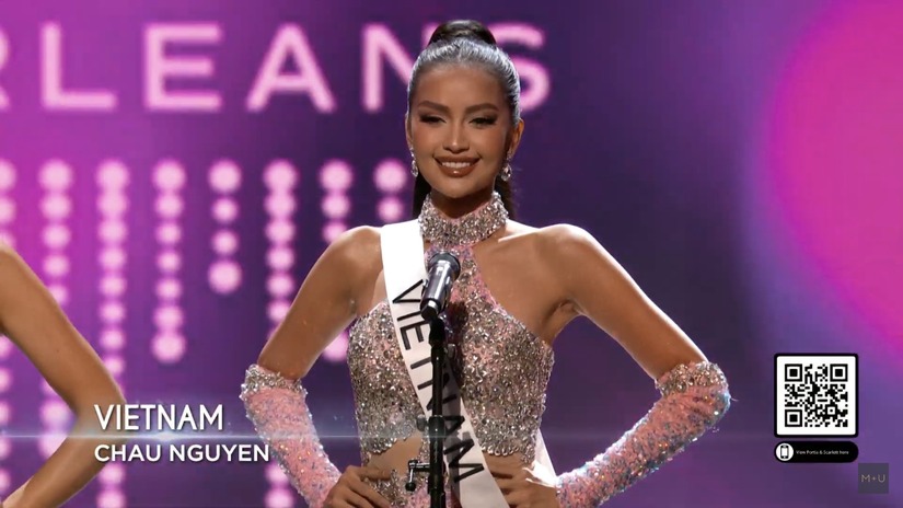 Miss Universe 2022: Ngọc Châu tỏa sáng rực rỡ với nhan sắc và màn catwalk nổi bật