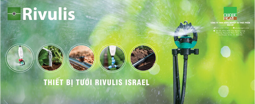 Công nghệ tưới tự động của hãng Rivulis Israel có gì đặc biệt