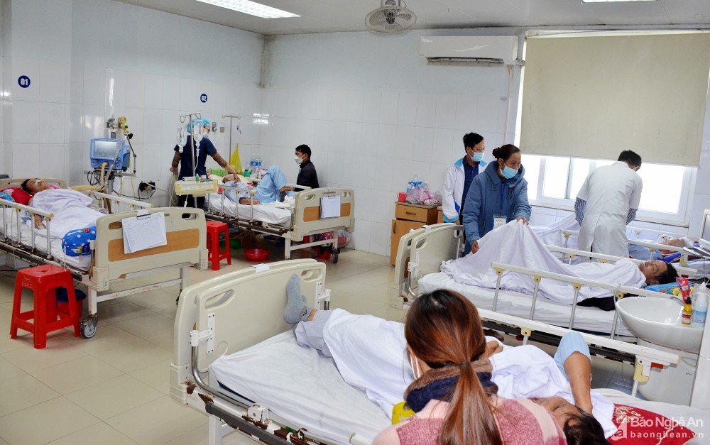 Nghệ An: Gia tăng bệnh nhân bị đột quỵ do thời tiết lạnh
