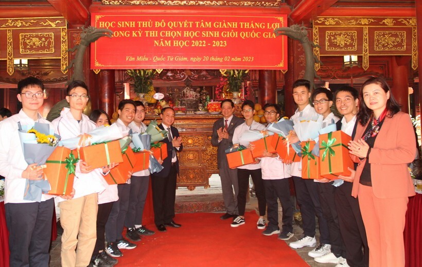 Hà Nội dẫn đầu cả nước trong kỳ thi học sinh giỏi quốc gia 2023