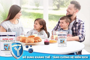 Sữa non Alpha Lipid Lifeline giải pháp chăm sóc sức khỏe cho cả gia đình bạn