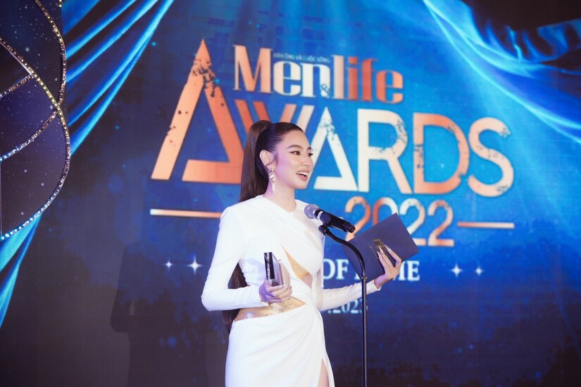 Hoa hậu Thùy Tiên nhận giải thưởng danh giá tại Men&life Awards