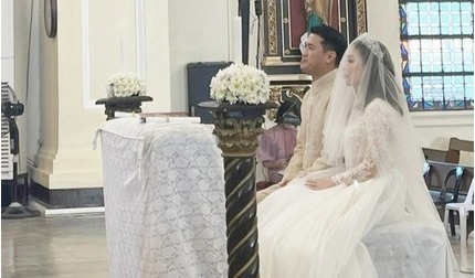 Phillip Nguyễn và Linh Rin trong lễ đường tại Philippines, 'Cô dâu mới' nghẹn ngào xúc động
