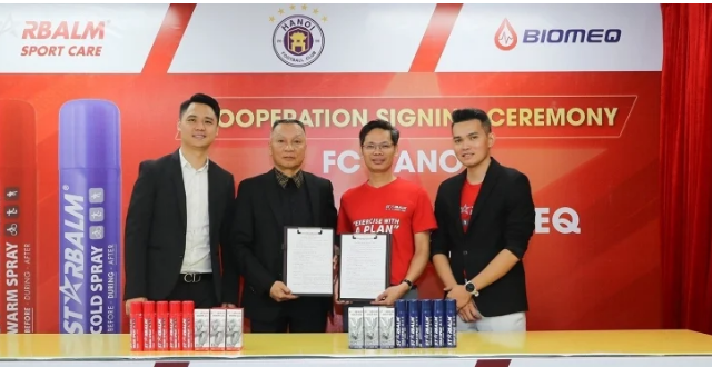 Hà Nội FC ký hợp đồng với ‘đại gia' Hà Lan STARBALM