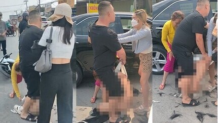 Đã xác định được nhóm người cắt tóc, lột đồ cô gái ngay giữa phố ở Bình Dương