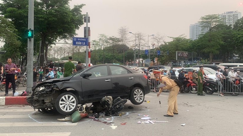 Sức khỏe của các nạn nhân trong vụ tai nạn liên hoàn ở Hà Nội hiện ra sao