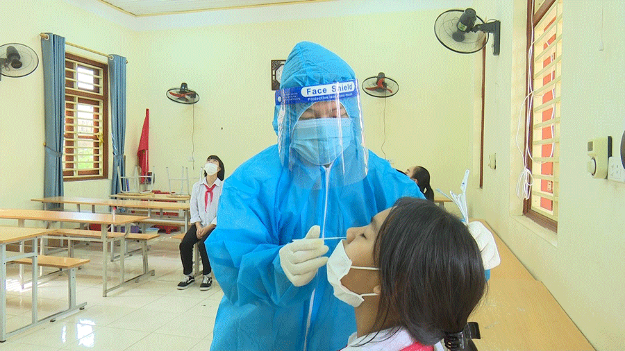 Phát hiện chùm ca mắc Covid-19 tại một trường trung học ở Lào Cai