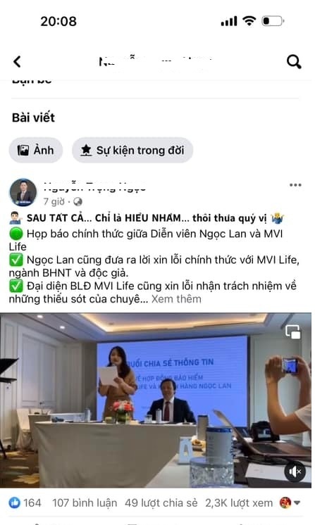 Bị chỉ trích 'diễn sâu' vụ tố công ty bảo hiểm, Ngọc Lan lên tiếng đáp trả