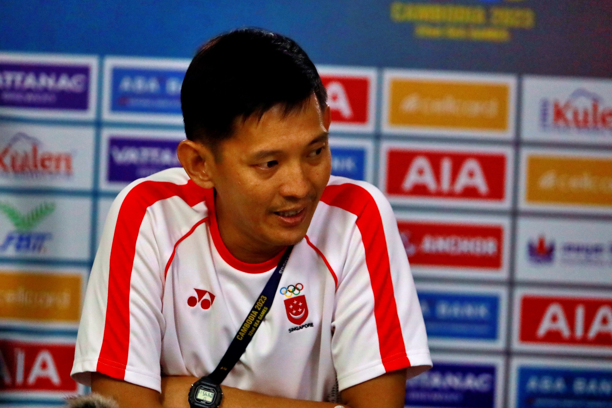 HLV Philippe Aw: "U22 Singapore chỉ có một nửa cơ hội trước U22 Việt Nam"