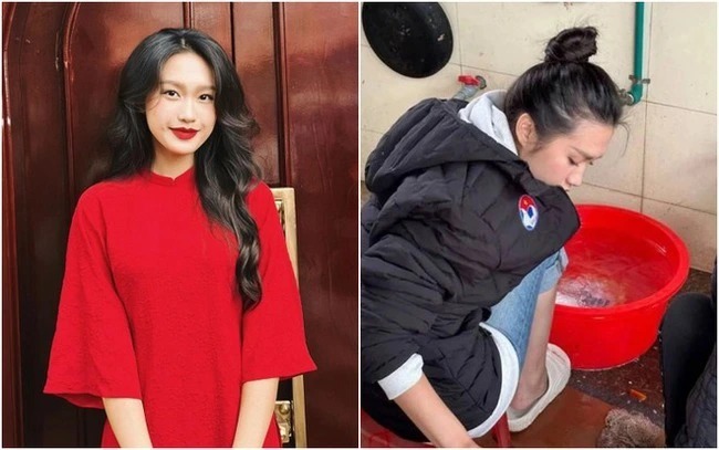 Sốc nặng với màn ‘biến hình’ ở nhà - ra đường của bạn gái dàn cầu thủ Việt