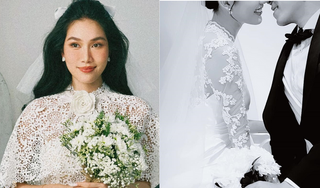 Nhan sắc xinh đẹp của Á hậu Phương Anh khi khoác trên mình bộ váy cưới