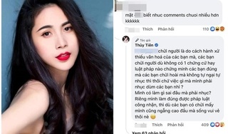 Ca sĩ Thủy Tiên đáp trả khi bị anti-fan 'đá xéo'
