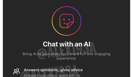 Instagram đang phát triển một chatbot AI riêng với 30 tính cách khác nhau