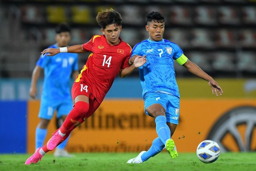 U17 Việt Nam cầm hòa U17 Ấn Độ đầy tiếc nuối trong trận mở màn U17 châu Á
