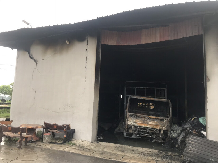 Cháy nhà lúc rạng sáng, 3 người trong gia đình ở Bắc Giang tử vong