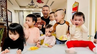 Ngưỡng mộ ông bố Hà Nội chăm 7 đứa con đang học mẫu giáo học phí gần 700 triệu đồng mỗi năm