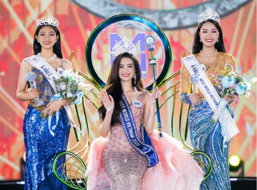 Huỳnh Trần Ý Nhi chính thức trở thành tân Miss World Vietnam 2023 