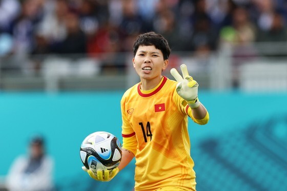 Thủ môn Kim Thanh Thần hộ mệnh của ĐT nữ Việt Nam ở World Cup 2023
